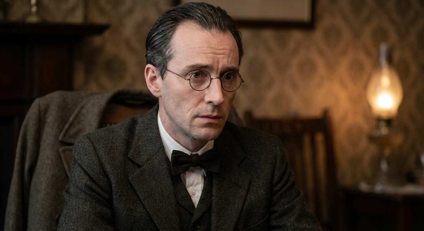 AI visualization of Gabriel from Dubliners