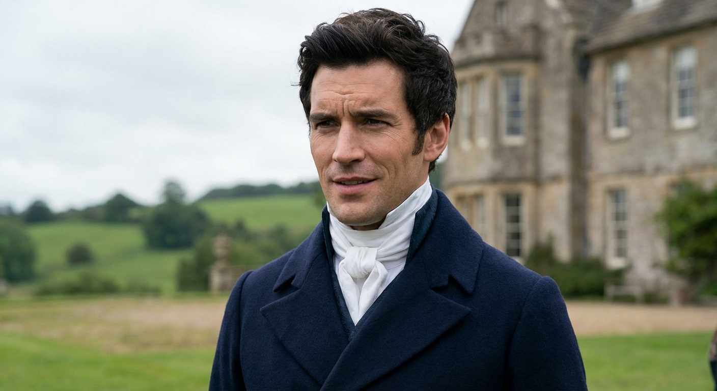 AI visualization of Fitzwilliam Darcy from Pride and Prejudice