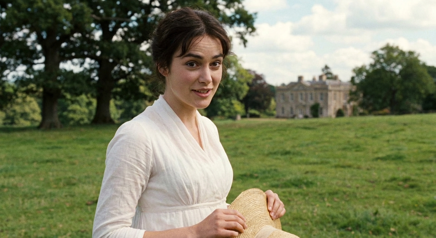 AI visualization of Elizabeth Bennet from Pride and Prejudice