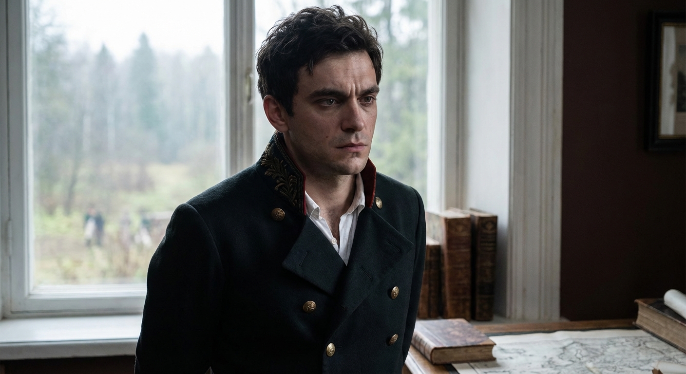 AI visualization of Prince Andrei Bolkonsky from War and Peace