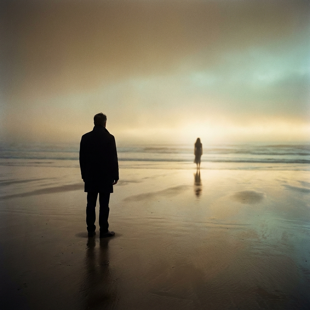 AI visualization of Beach Epiphany from A Portrait of the Artist as a Young Man
