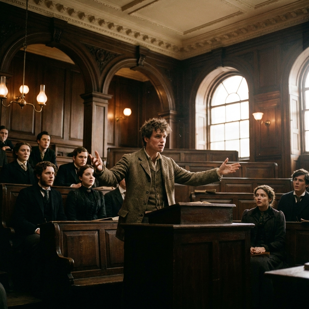 AI visualization of University Rebellion from A Portrait of the Artist as a Young Man