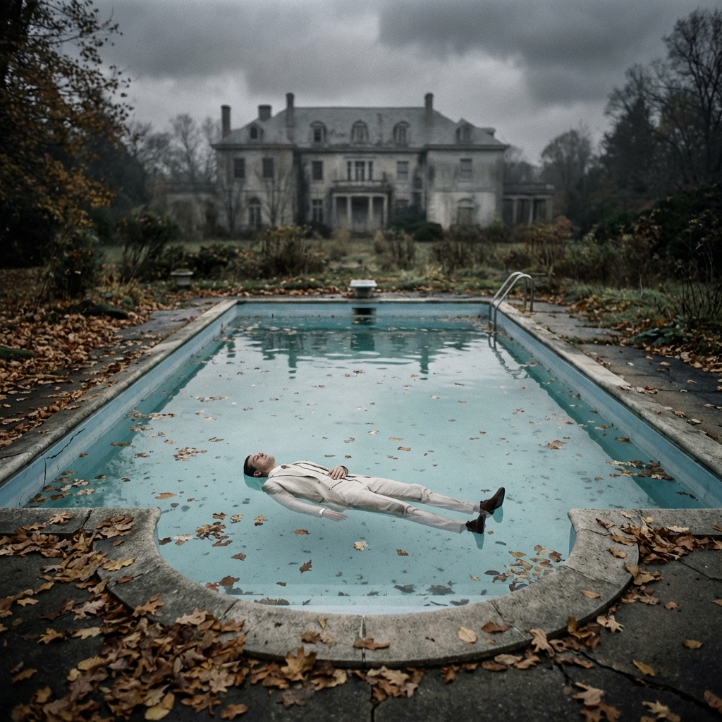 AI visualization of Gatsby's Pool from The Great Gatsby